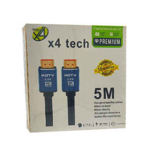 کابل HDMI با کیفیت ۵ متری X4TECH