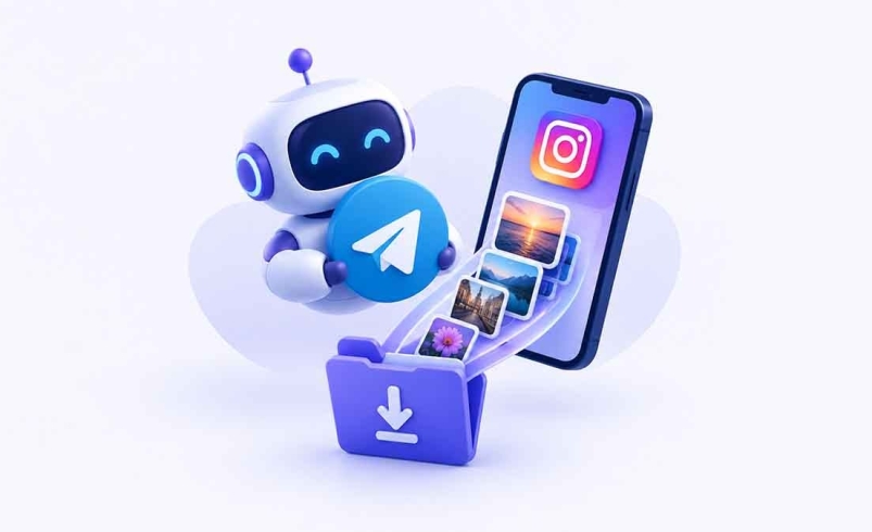 بهترین ربات‌ های تلگرام برای دانلود از اینستاگرام